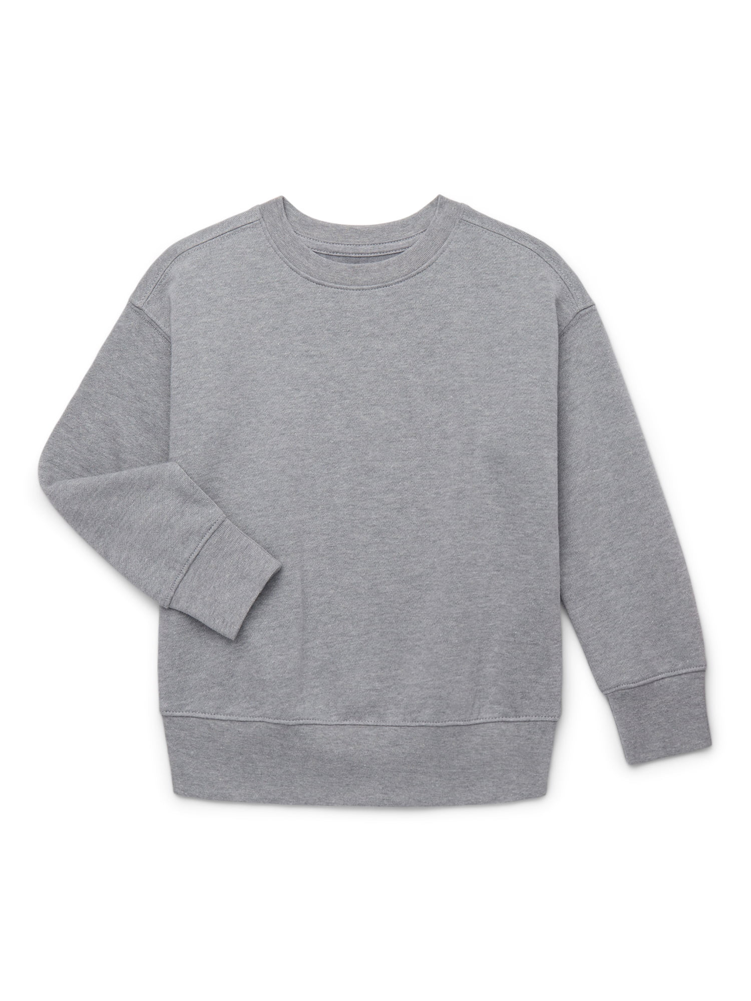 Athletic Works Boys Fleece Sweatshirt, Sizes 4-18 and Husky | Walmart (US)