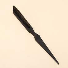 1pc Comb Volume Hit Hair Wooden Handle Three Rows Pointed Tail Comb Hair Styling Tie Hair Coiffure W | SHEIN