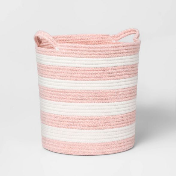 Coiled Rope Stripe Basket - Pillowfort™ | Target
