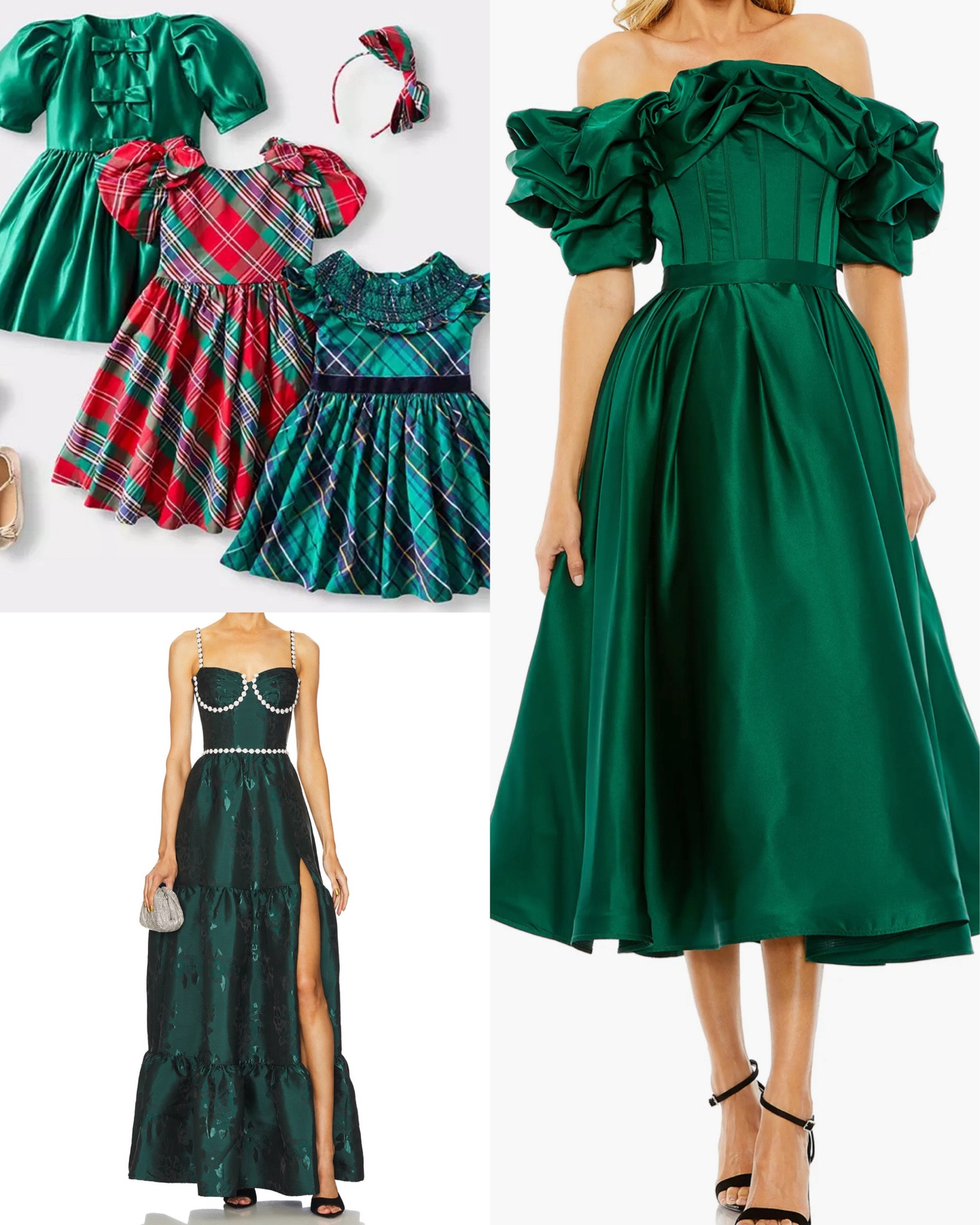 Mommy & Me Holiday Matching Attire ♥️🌲💚

#LTKHoliday #LTKKids #LTKBaby