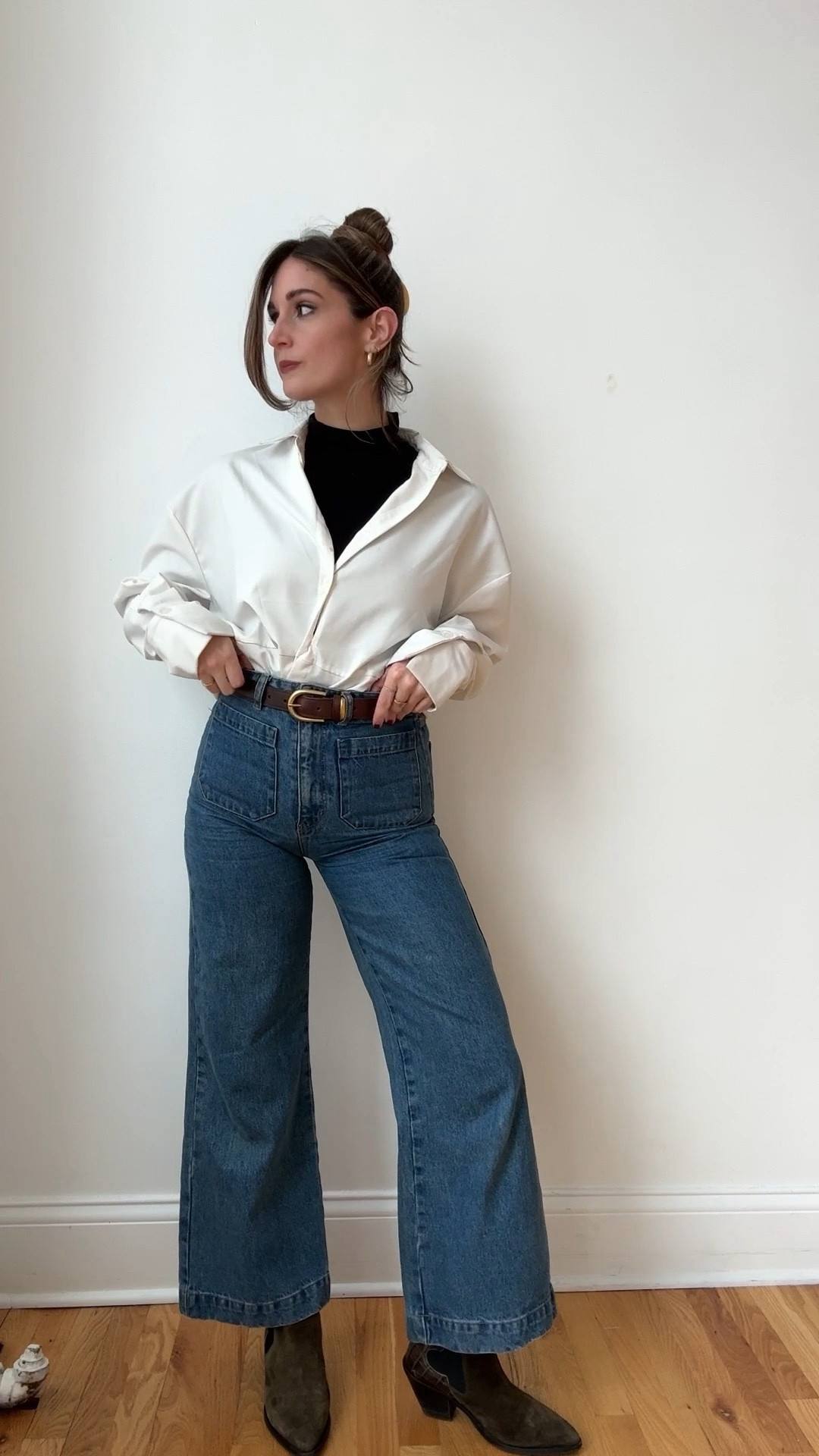 Coat is See U Soon Classic Oversized Wool Coat in size M :) 

#LTKstyletip #LTKVideo #LTKSeasonal