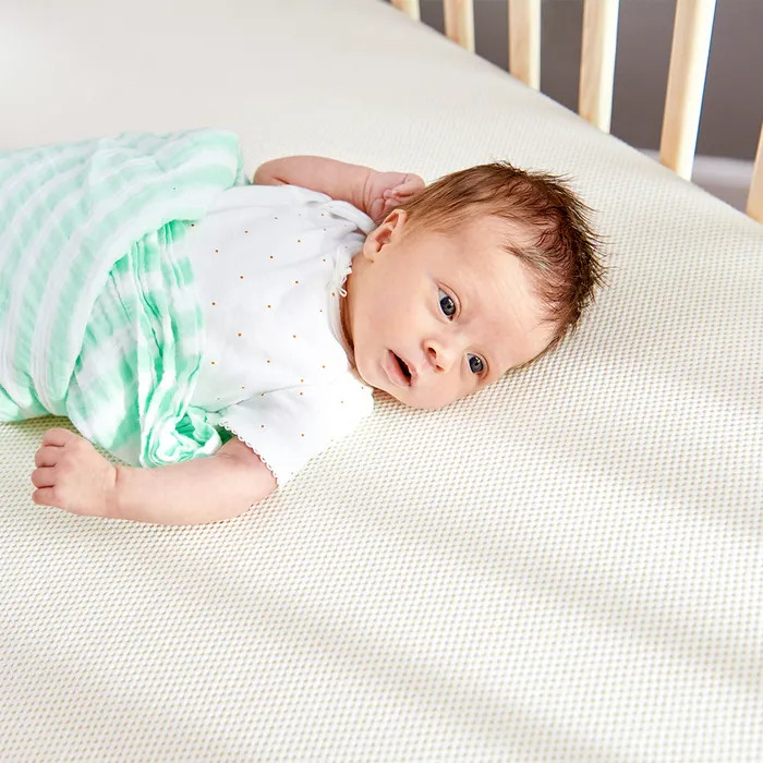 Breathable Organic 2-Stage Baby Crib Mattress | Naturepedic