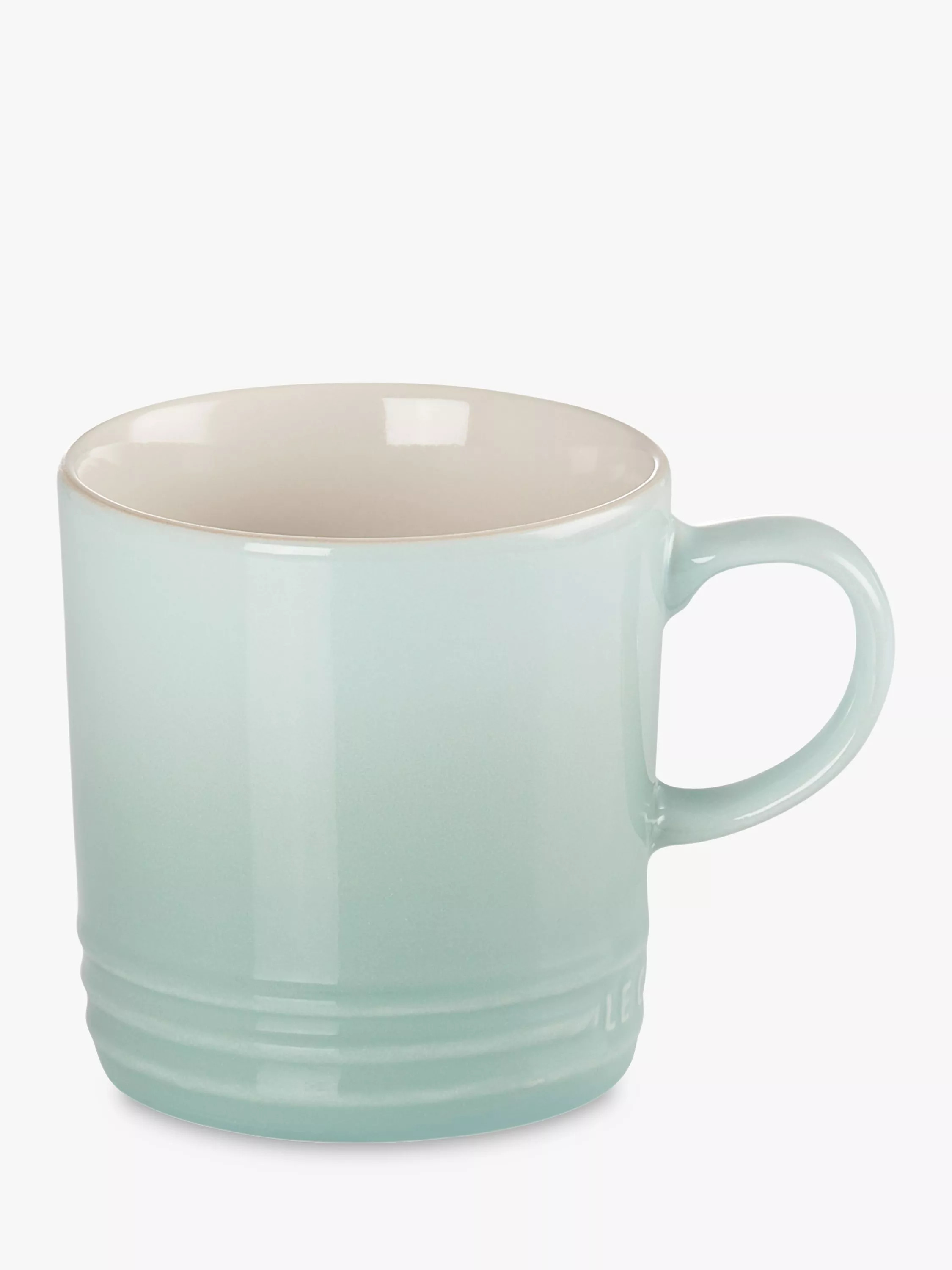 Le CreusetStoneware Mug, 350ml, Sage Green | John Lewis (UK)