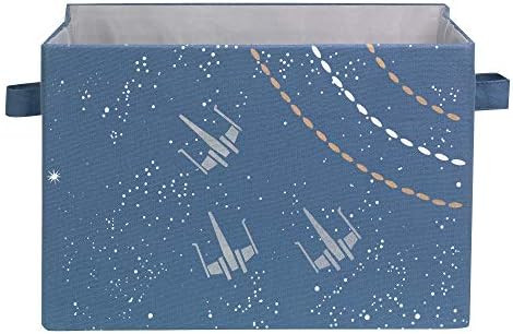 Lambs & Ivy Star Wars Galaxy Foldable/Collapsible Storage Bin/Basket Organizer | Amazon (US)