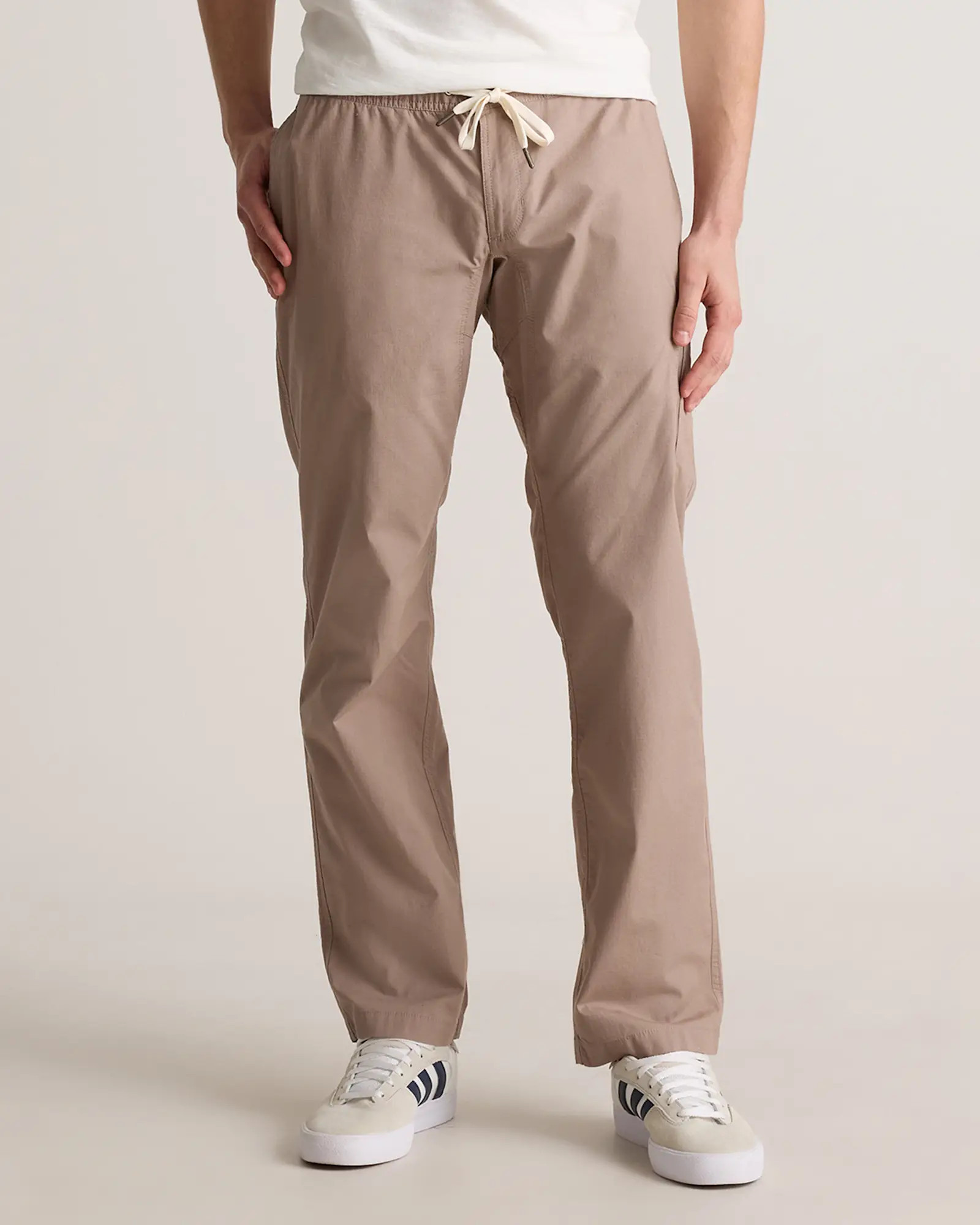 Organic Stretch Ripstop Straight Pants in Steel | Quince