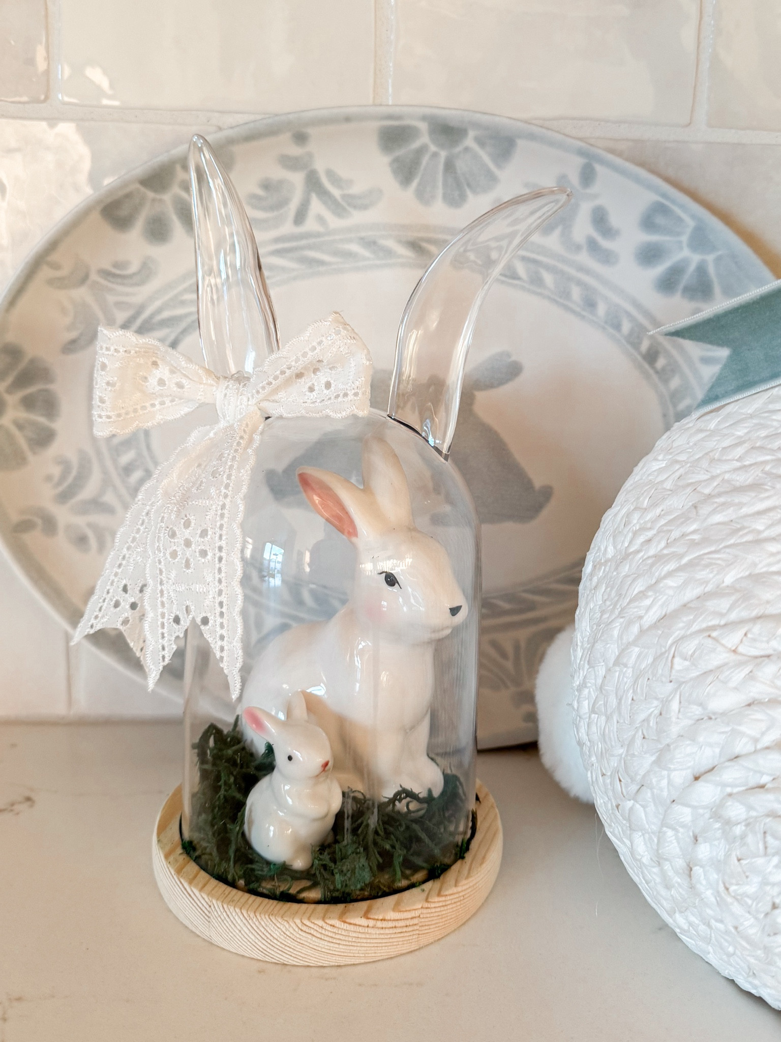 This bunny cloche is just too good! So many options and it would be so cute to paint the bottom part too! Walmart finds, Easter decor

#LTKHome #LTKSeasonal