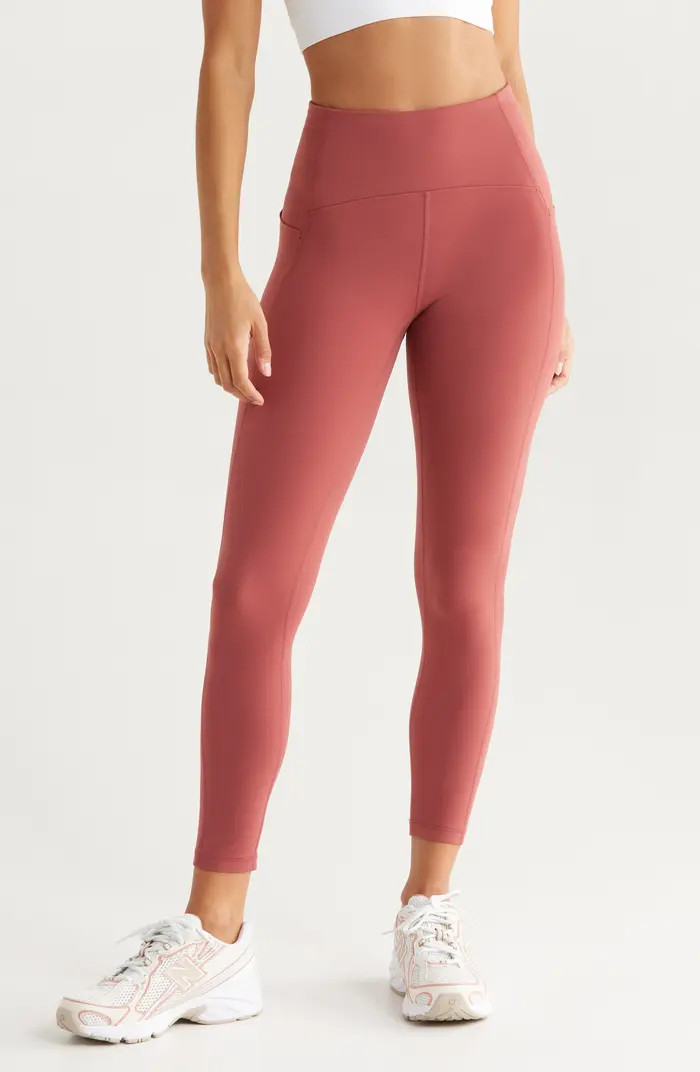 Studio Luxe High Waist Pocket 7/8 Leggings | Nordstrom