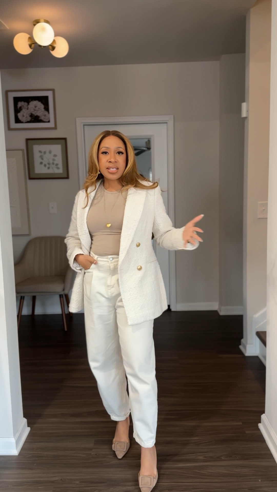 On Mondays, we wear jeans.

Wearing my favorite jeans (had them for 5 years but linking some good dupes) with a new blazer and my new favorite earrings 🥰

Linked to everything and some good similar items as well. 

There’s something about being casual yet polished for the start of the week 🙌🏽