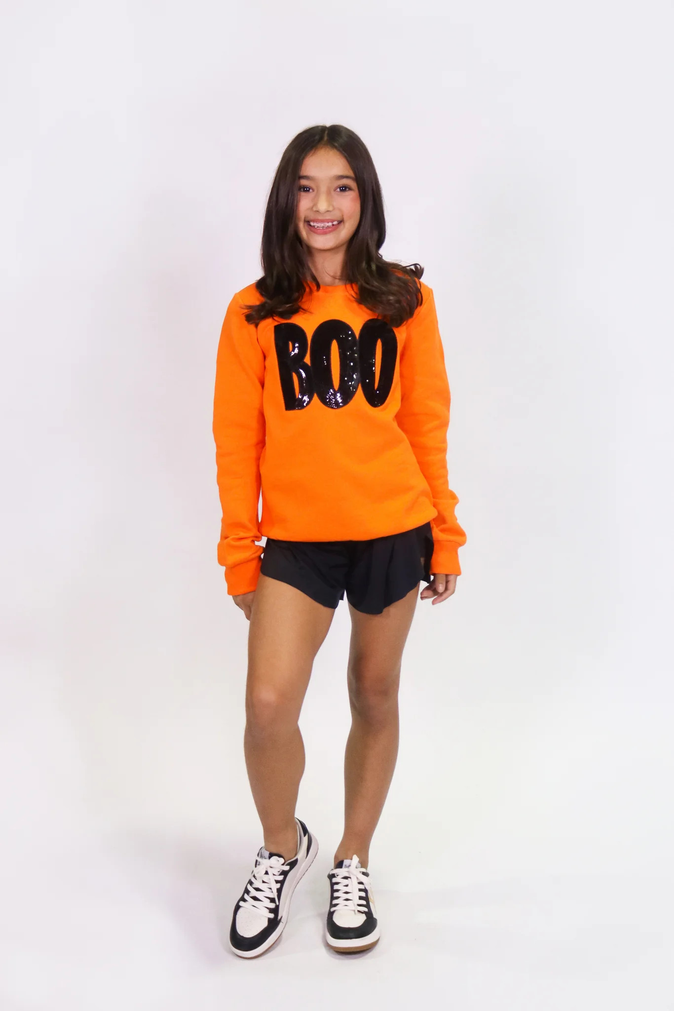 Orange Boo Sweatshirt | Belle Cher