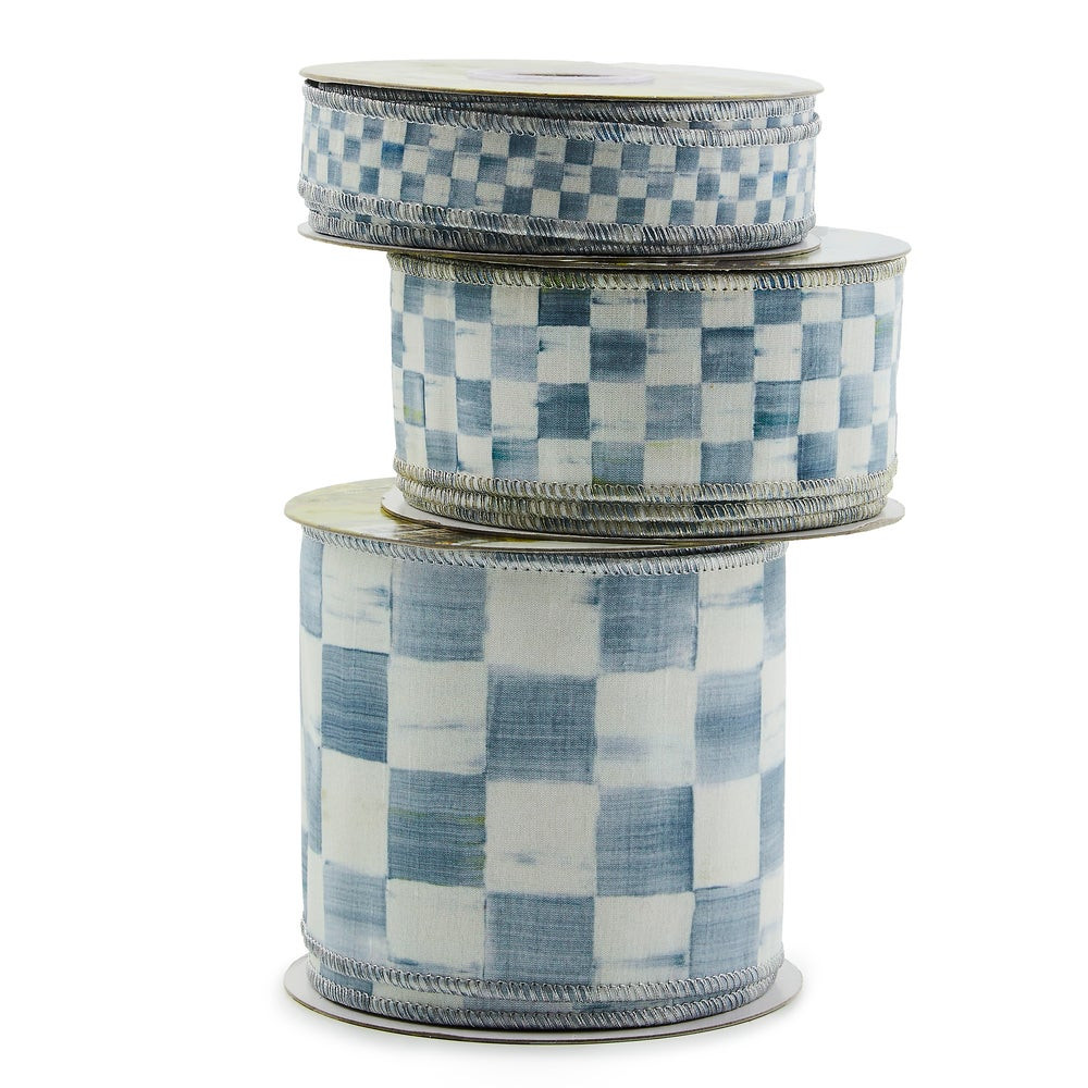 Sterling Check 2" Ribbon | MacKenzie-Childs
