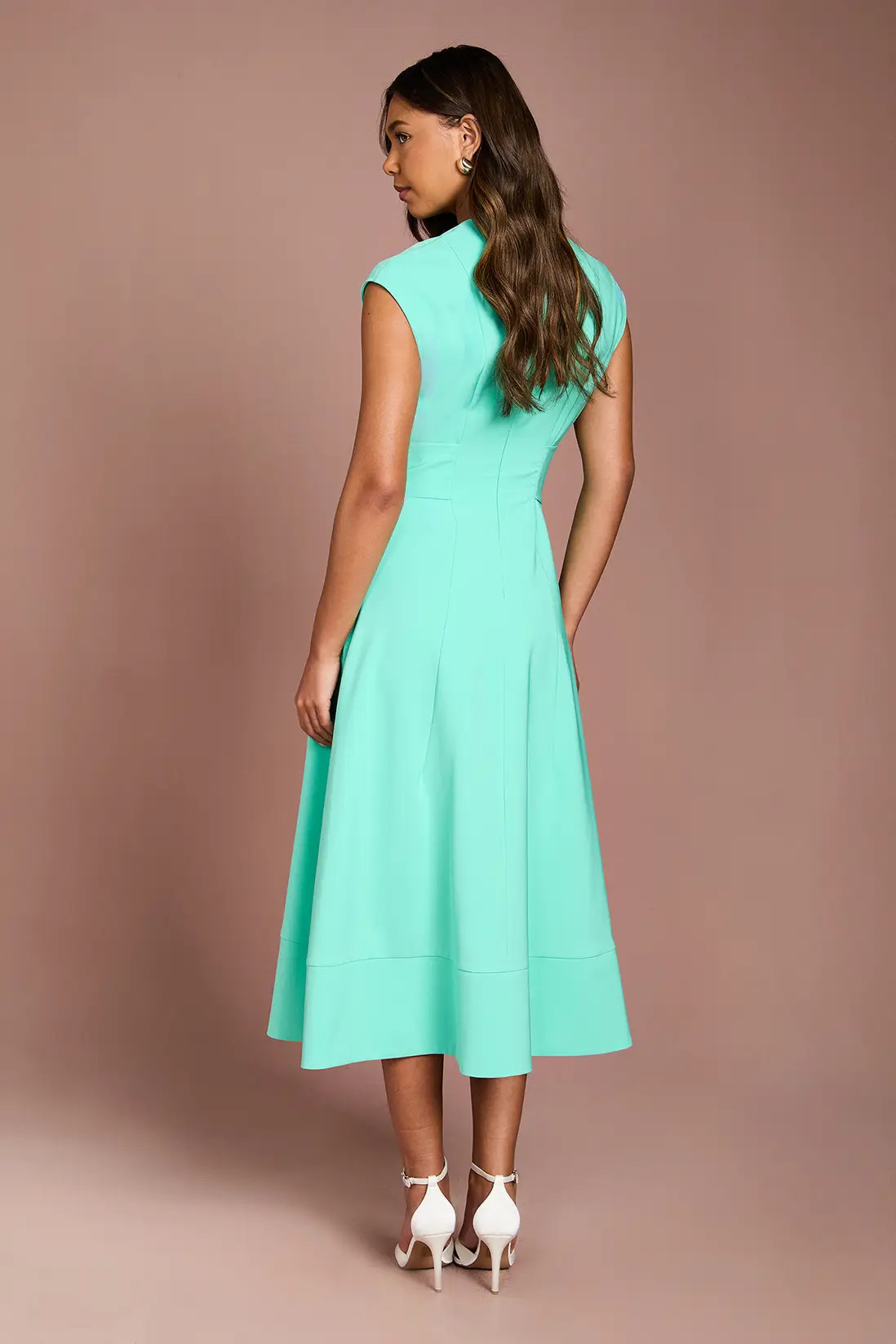 Aqua Coast Belted Crepe Dress | Boohoo | Boohoo.com (UK & IE)