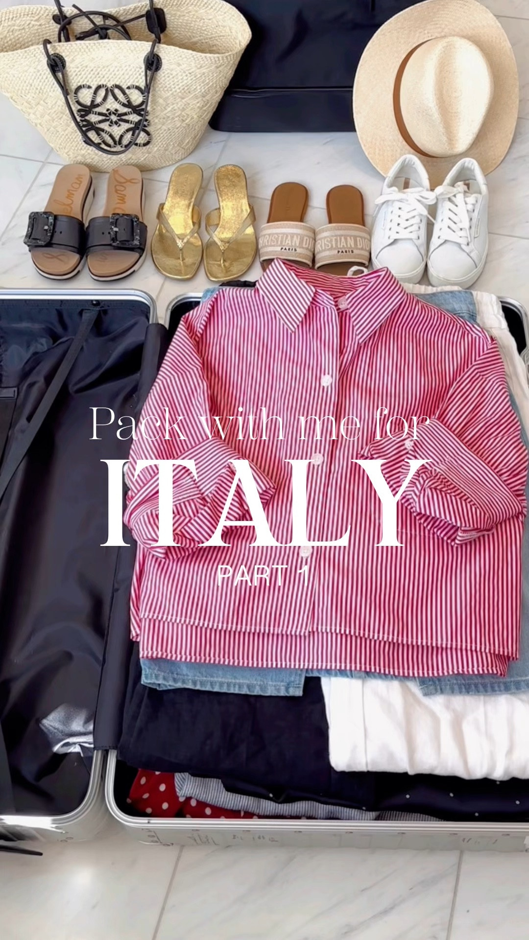 What I packed for Italy! Part 1 🇮🇹

Pretty polka dots, red, light blues, tan, and black is the color palette I’m packing for my trip to Italy!

#ltktravel #summeroutfits #italytrip #europeansummer #summereuropetrip

#LTKTravel #LTKStyleTip #LTKOver40