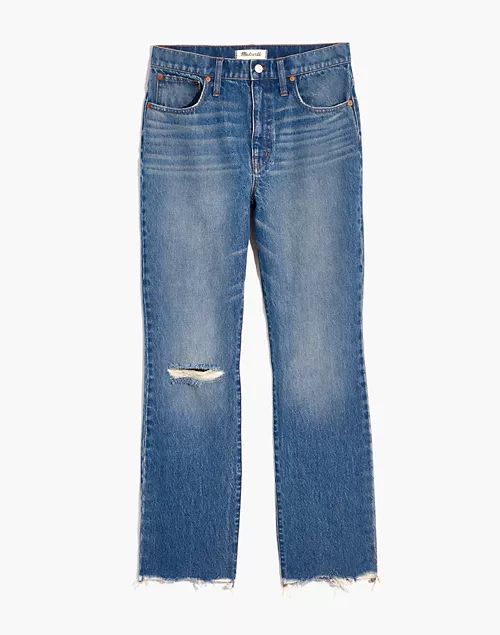 Slim Demi-Boot Jeans in Danville Wash: Ripped Edition | Madewell