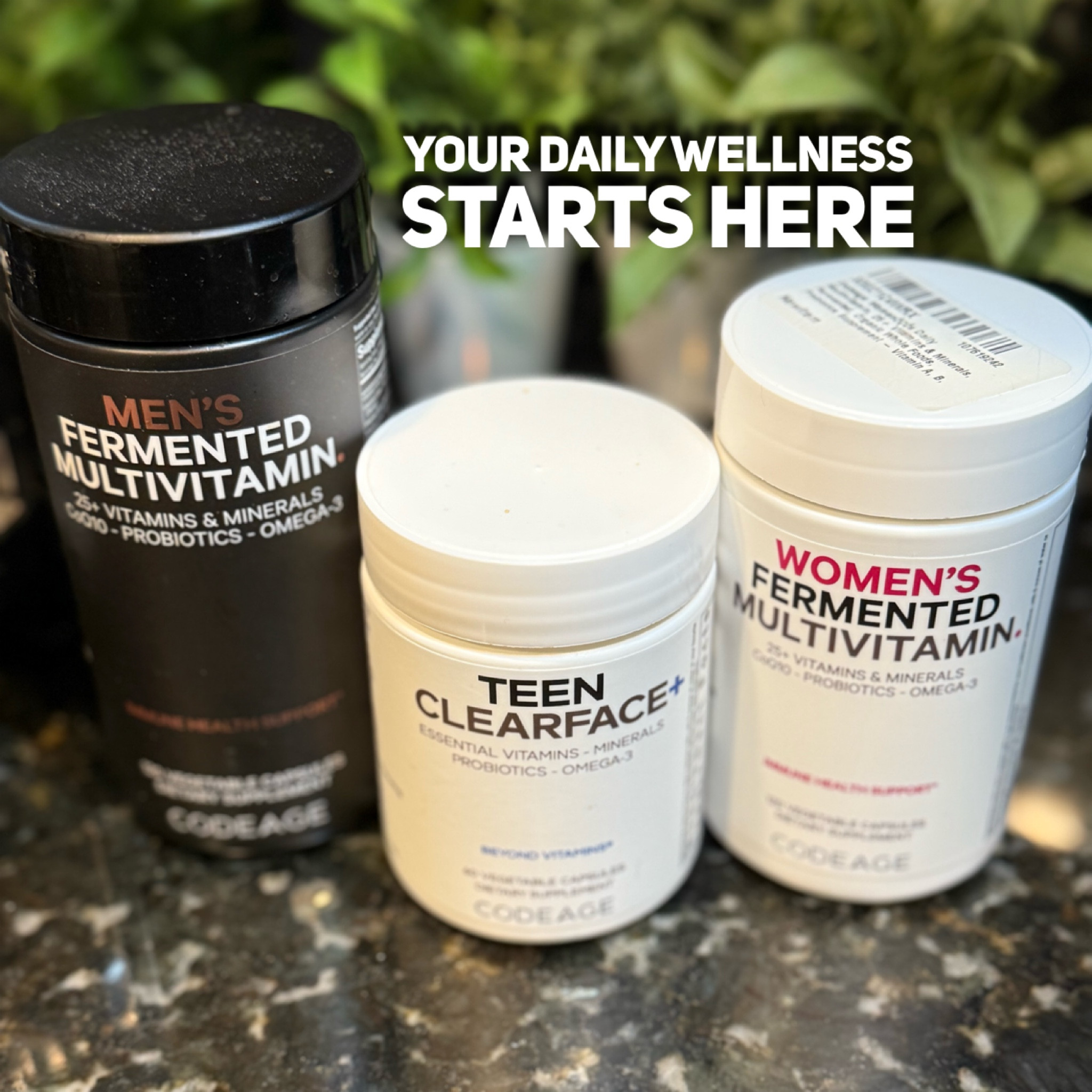 Looking for the perfect daily multivitamin? These three are my top picks right now ❤️clean formulas, fermented for better absorption, and packed with essentials your body actually uses. ✨
• Women’s Fermented Multivitamin → energy, immunity & overall wellness
• Men’s Fermented Multivitamin → daily performance & vitality
• Teen Clearface+ → vitamins + probiotics to support clearer, healthier skin
If you want something simple, effective, and worth every penny, start here.

#LTKFindsUnder50 #LTKmorningroutine #LTKselfcare
