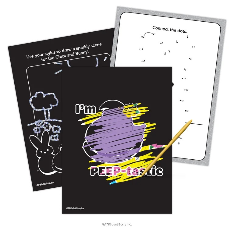 PEEPS Easter Scratch Fantastic 24 Page Activity Book, Paperback by Bendon | Walmart (US)