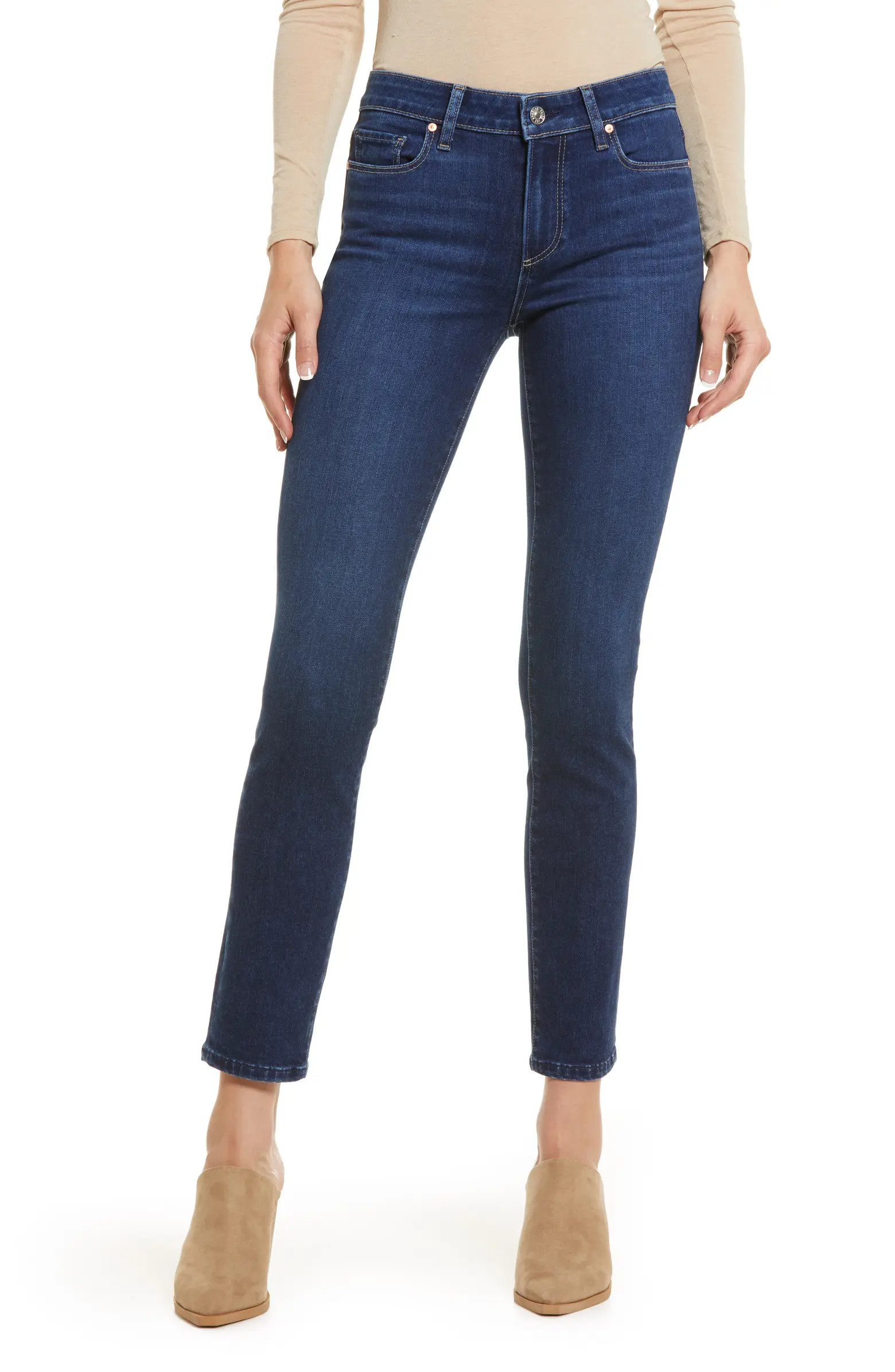 PAIGE Skyline Ankle Cigarette Jeans | Nordstrom | Nordstrom