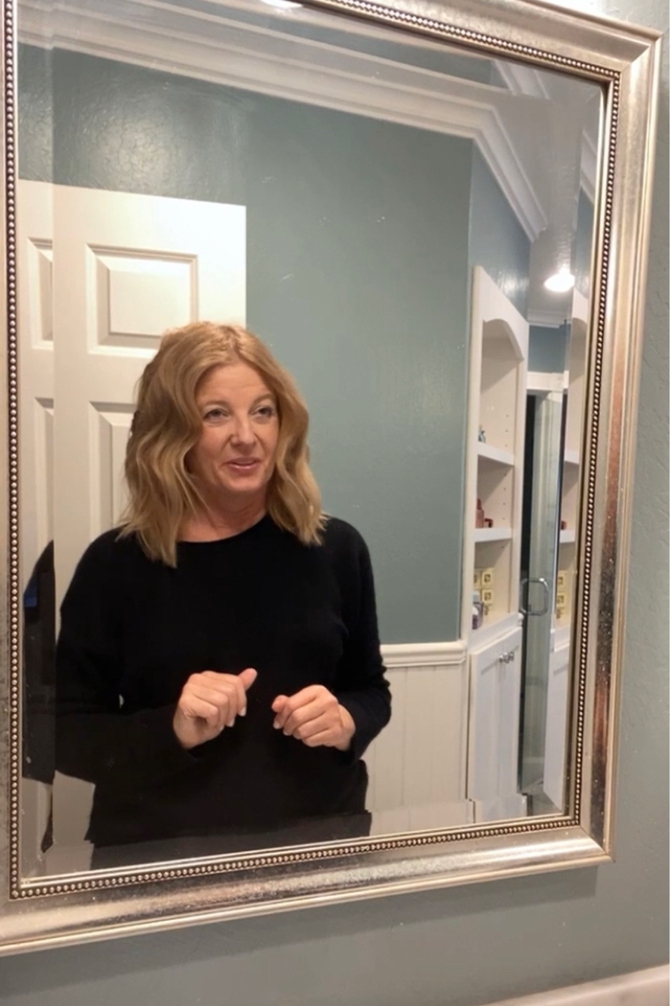 DIY beach waves using an affordable curling rod. Yep options here that are very close to the one I use. I prep my hair with a flat iron to minimize frizz. Then I spray with anti-humidity spray to keep down the frizz and hold the curl.

#LTKFind #LTKstyletip