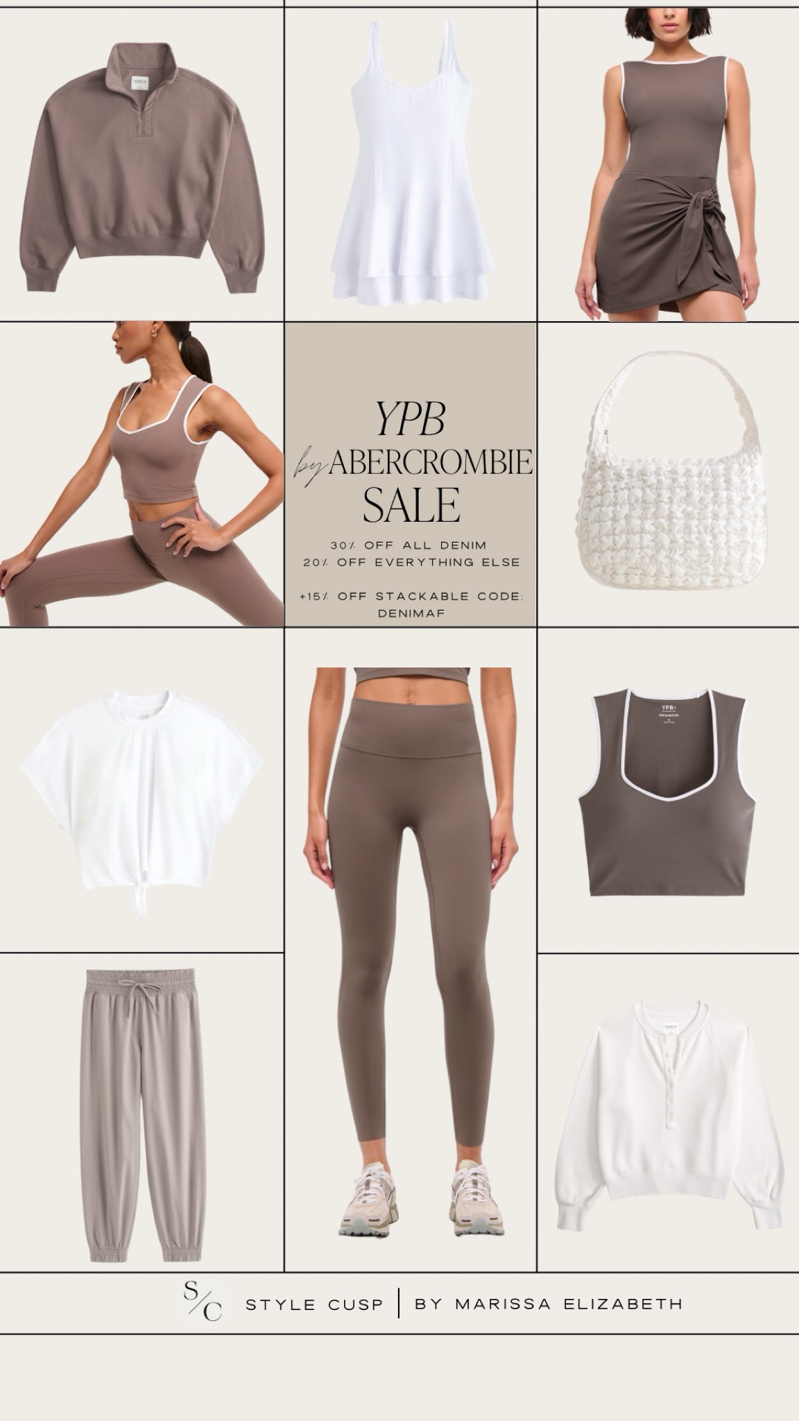 YPB by Abercrombie sitewide sale! 30% off all denim + 20% off everything else! Use stackable code DENIMAF for extra 15% off!

Athleisure, Pilates, yoga, stretching, fitness, active, gift for her


#LTKSaleAlert #LTKFitness #LTKActive