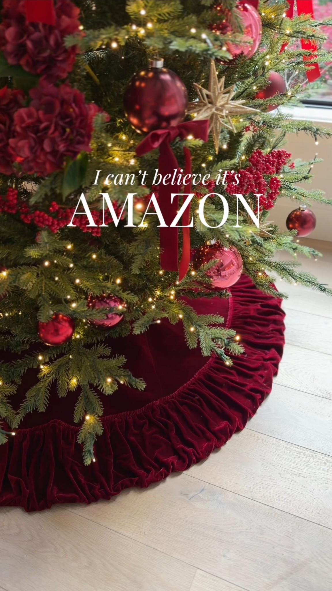 Amazon ruffle velvet tree skirt

Classic never goes out of style ❤️🎄 This year I went with rich reds and deep burgundies for that timeless Christmas look. The viral twinkling tree from Home Depot steals the show, but these glass ornaments really make it shine. I linked everything—from the tree to every last ornament—on Amazon for you to recreate the look.


🔍 Christmas tree, Home Depot Christmas tree, red ornaments, burgundy ornaments, classic Christmas decor, twinkling tree, glass ornaments, holiday decor, Christmas decorating ideas, timeless Christmas tree, elegant tree decor, Christmas inspiration, red and gold tree, burgundy Christmas theme, Amazon holiday finds, Christmas tree ideas, Christmas ornaments, holiday home decor, festive living room, traditional Christmas style, cozy Christmas home, red holiday decorations, Christmas trends, glass ball ornaments, red Christmas theme, holiday decorating tips, Amazon Christmas decor, Christmas home styling, tree decorating ideas, classic holiday look

