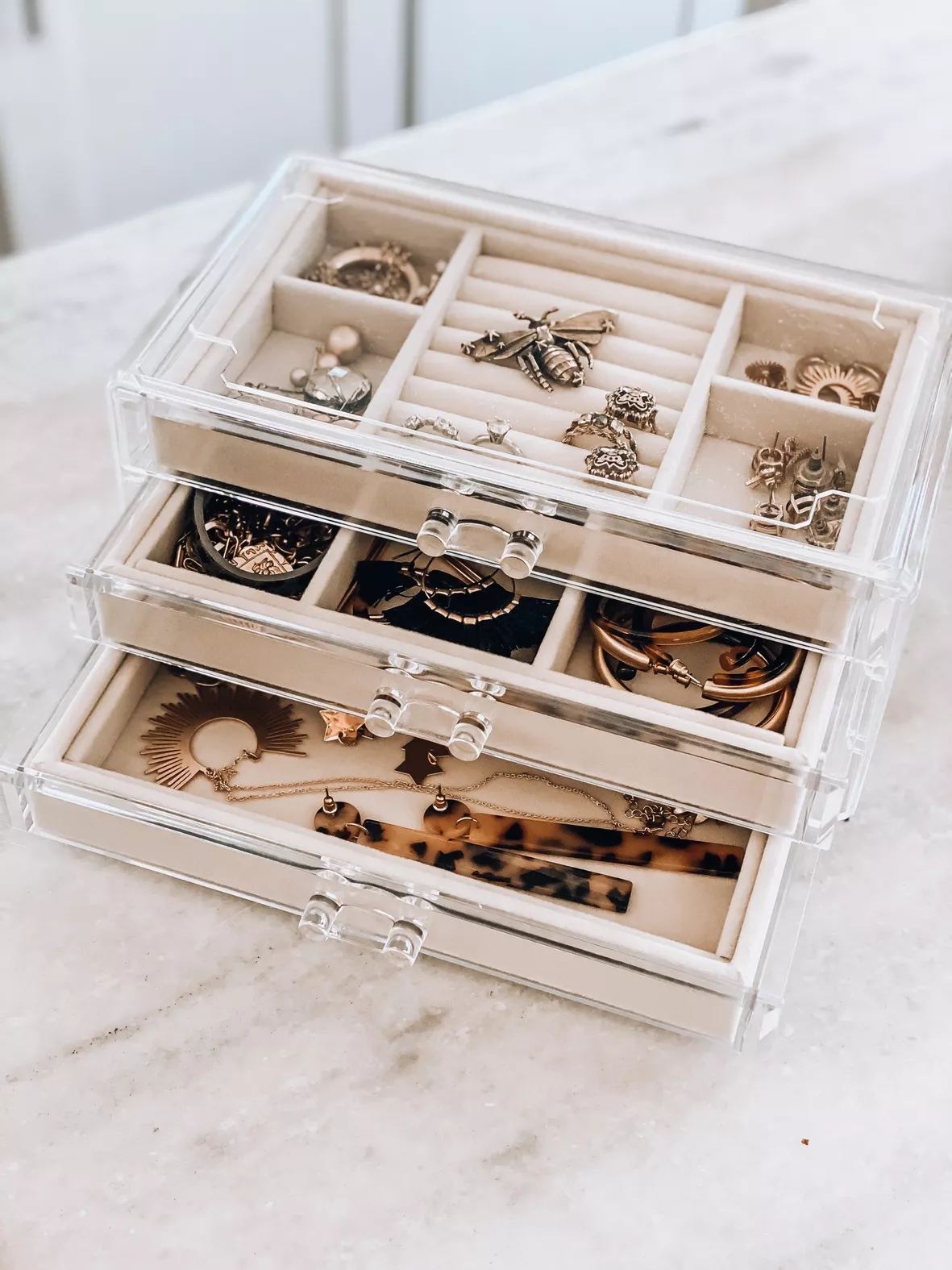 SONGMICS Jewelry Box with Glass … curated on LTK