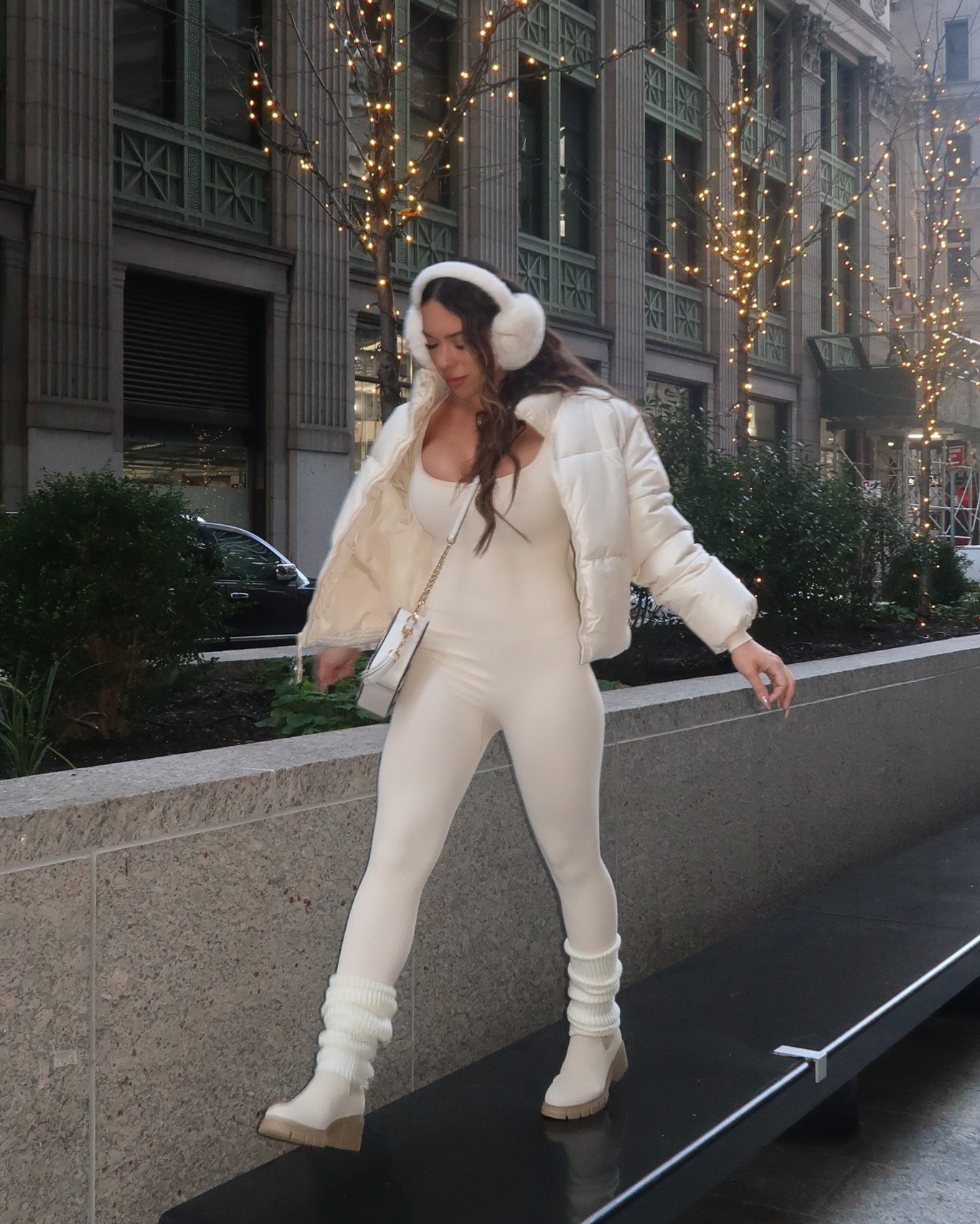 Cozy outfit inspo

White outfit, one piece, jump suit, puffer vest, fall fashion, winter outfit , ear muffs , New York outfit , all white outfit , leg warmers


#outfit #outfitinspo #amazonfashion #newyorkoutfit #falloutfit #onepiece #jumpsuit #legwarmers #earmuffs #puffervest 

#LTKfindsunder50 #LTKfindsunder100 #LTKsalealert