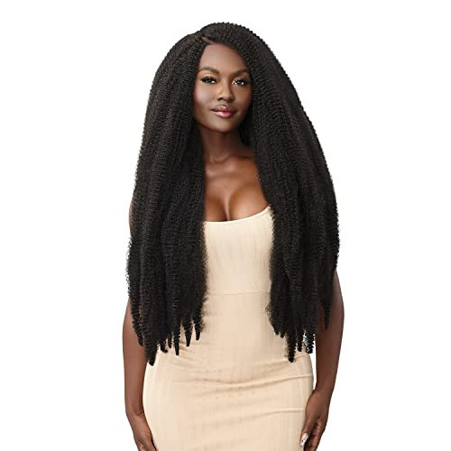 Outre Crochet Braids X-Pression Twisted Up 3X Springy Afro Twist 30" (3-PACK, 1B) | Amazon (US)