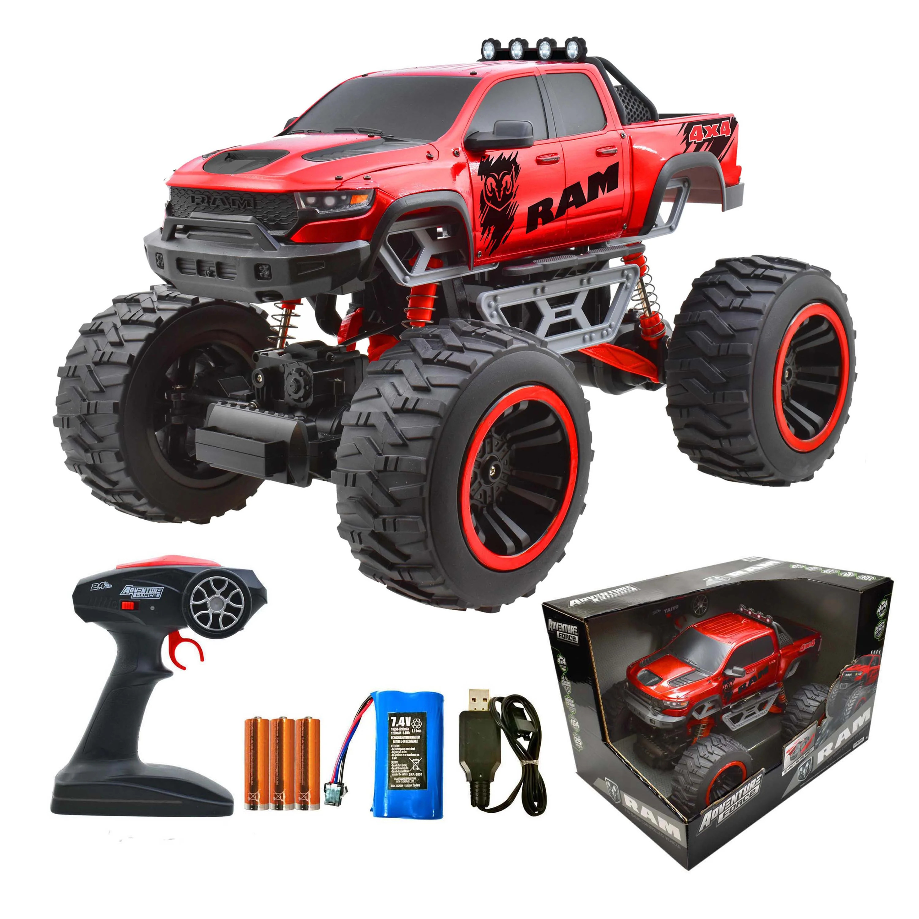 Adventure Force 1:10 Ram Truck Radio Controlled | Walmart (US)