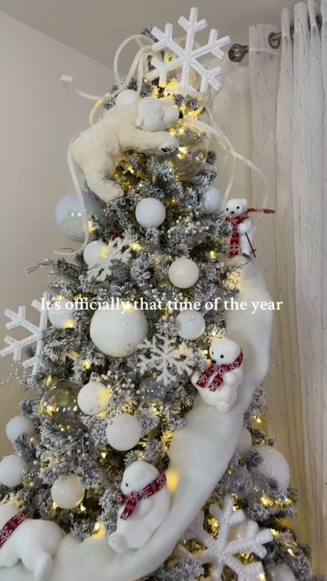 Polar bear Christmas Tree 

#LTKSeasonal #LTKHoliday #LTKCyberWeek