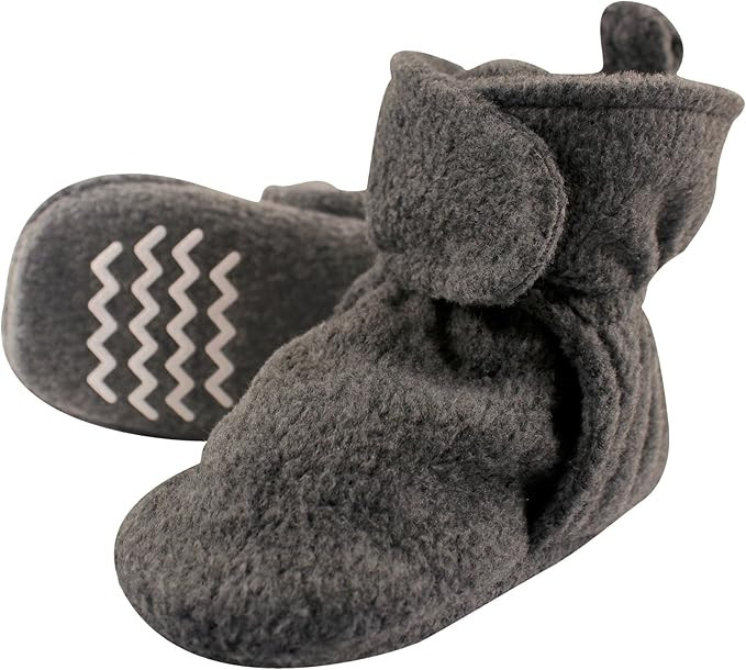 Hudson Baby Unisex-Child Cozy Fleece Booties Winter Accessory Set | Amazon (US)