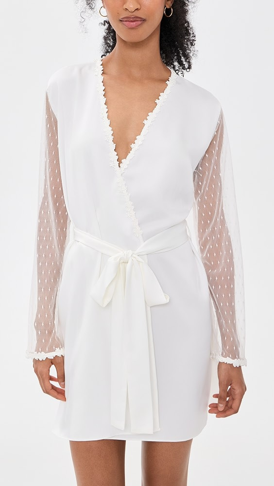 Showstopper Charmeuse Robe | Shopbop