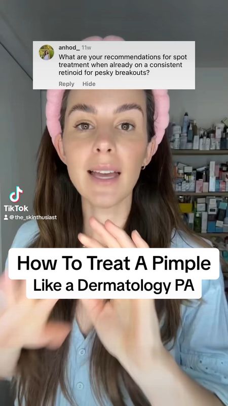 How to spot treat a pimple like a dermatology pa. These are the spot treatments I love and recommend for acne! 

#LTKbeauty
