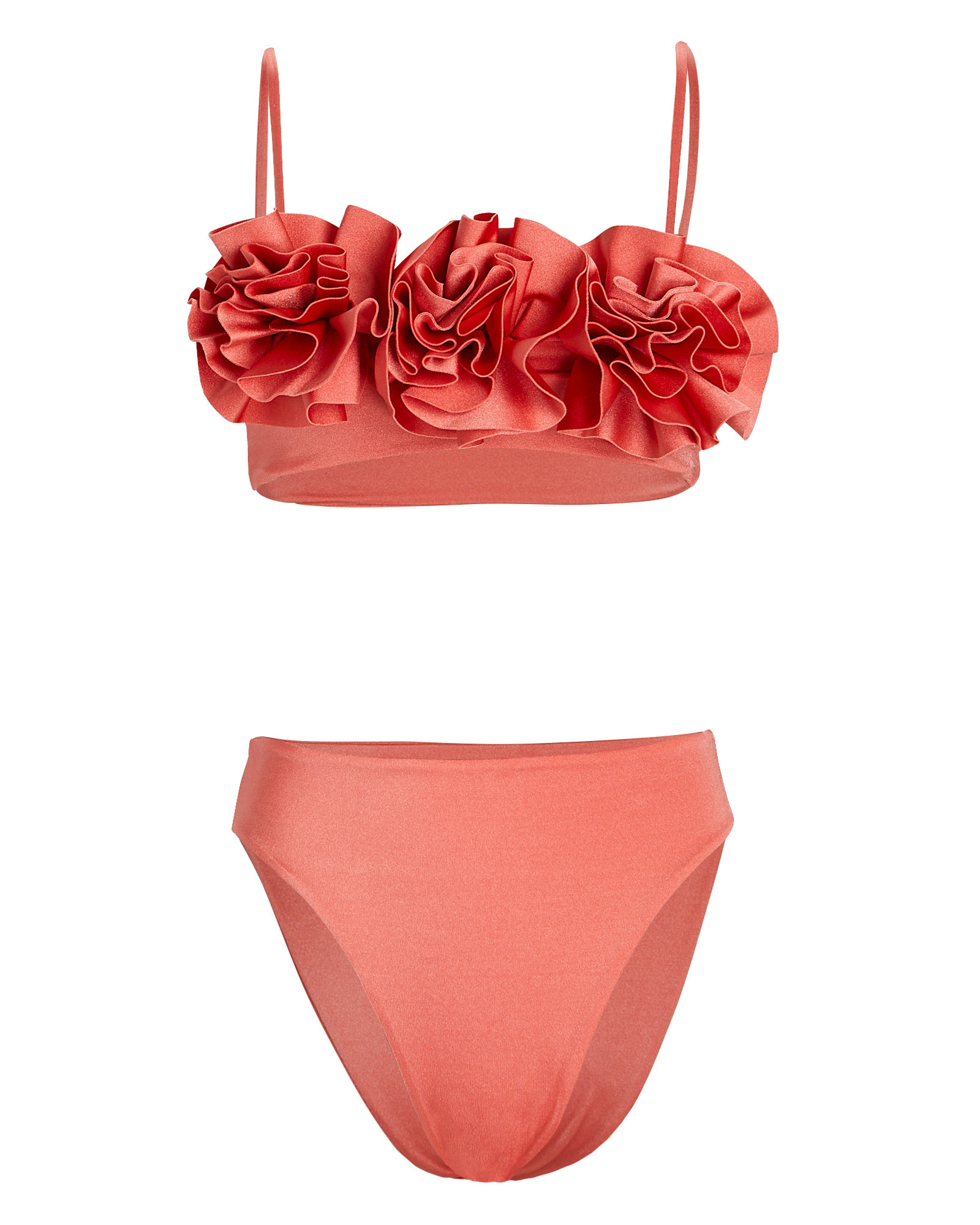 Odina Ruffled Bikini Set | INTERMIX