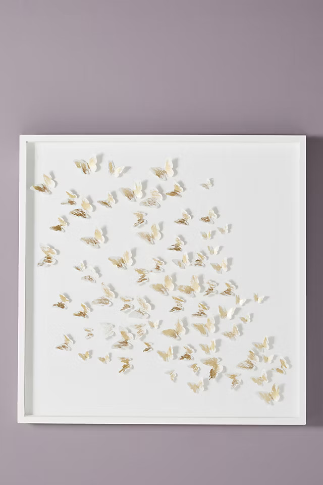 Butterfly Spray Wall Art | Anthropologie (US)