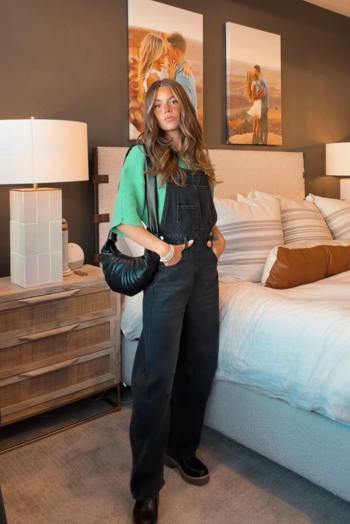 barrel overalls outfit! 💚 #comfyoutfit #fallfashion #affordablewomensclothing #FoundItOnAmazon #inspire

#LTKSeasonal #LTKFindsUnder50 #LTKStyleTip