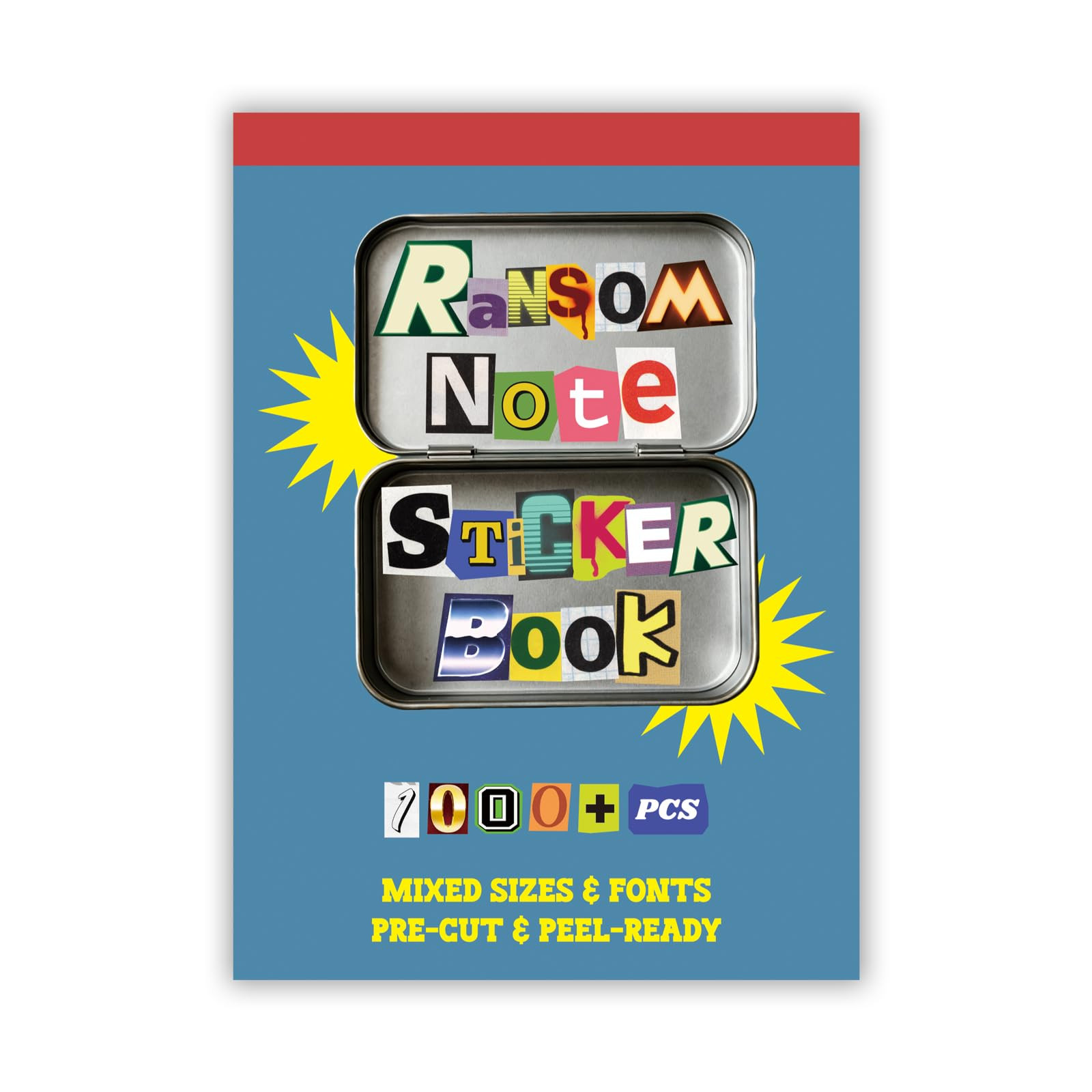 Ransom Note Sticker Book, 28 Sheets 1000+ Pcs Letter Stickers for Scrapbook Junk Journal Bullet J... | Amazon (US)