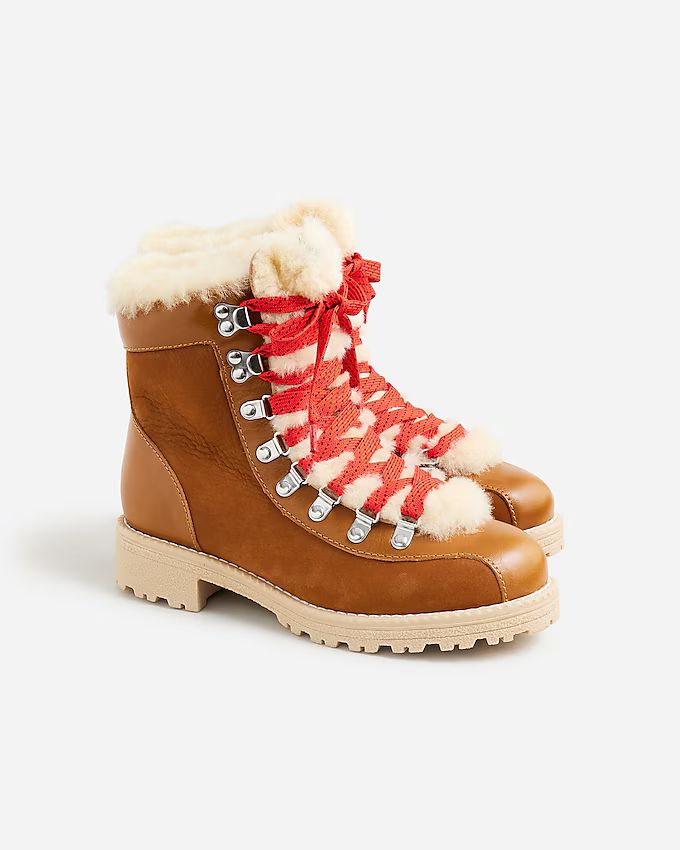 New Nordic boots in leather and nubuck | J.Crew US