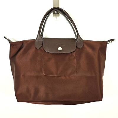 Longchamp Le Pliage Neo Brown Nylon Small Tote Bag Handbag Authentic  | eBay | eBay US