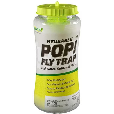 RESCUE! POP! Fly Trap – Large Reusable Fly Trap for Outdoor Use | Target