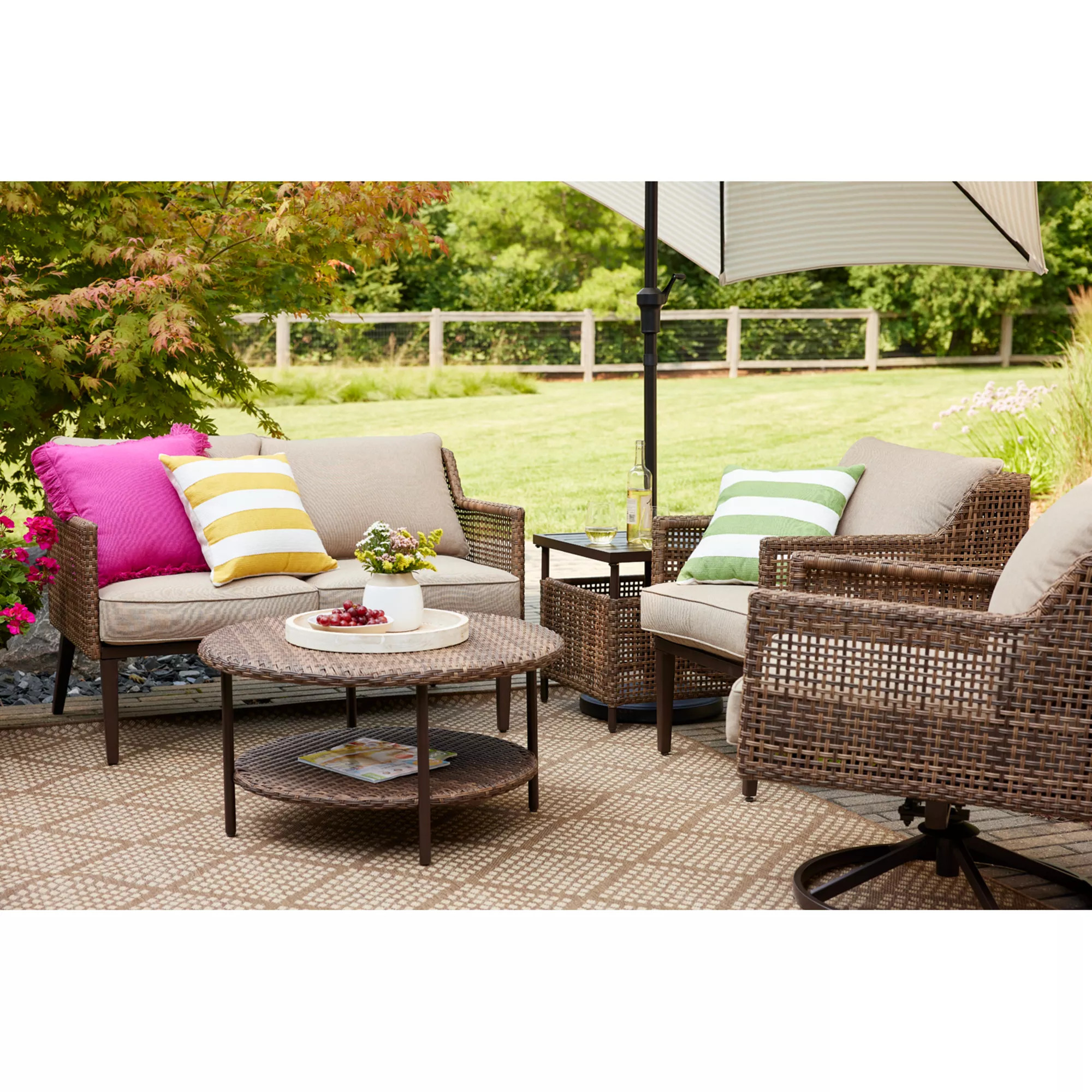 Sonoma Goods For Life® Benton Wicker Outdoor Seating Collection | Kohl's