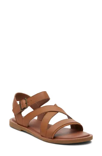 TOMS Sloane Ankle Strap Sandal in Brown at Nordstrom Rack, Size 9 | Nordstrom Rack