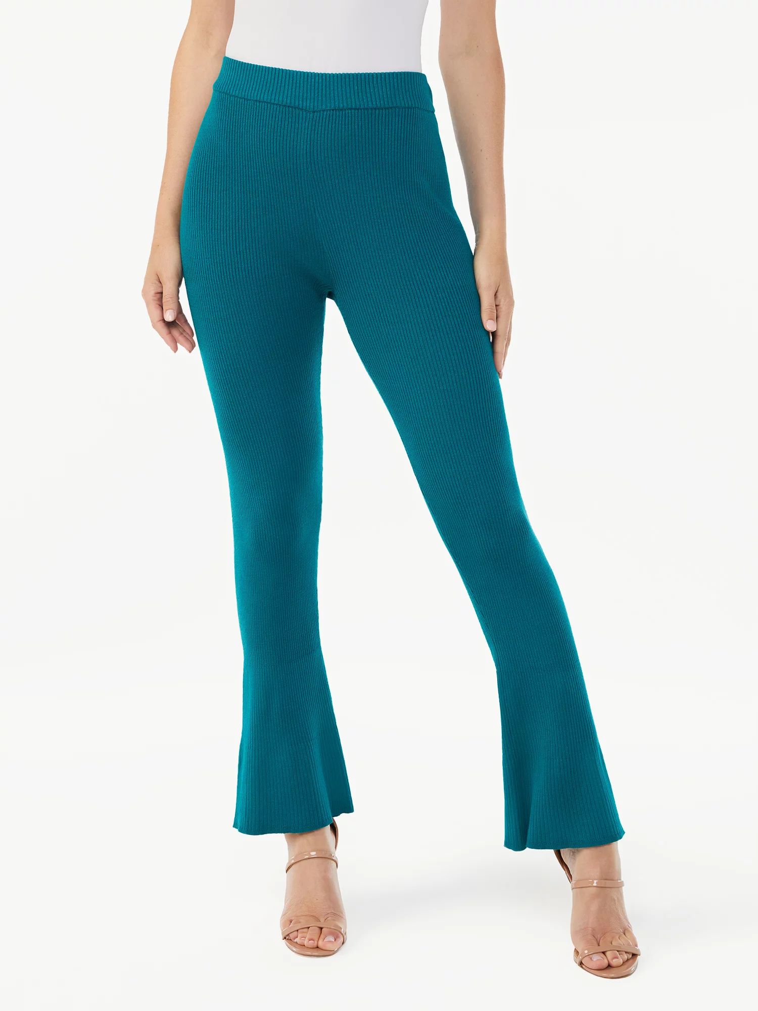 Sofia Jeans by Sofia Vergara Women's Rib Knit Pants - Walmart.com | Walmart (US)