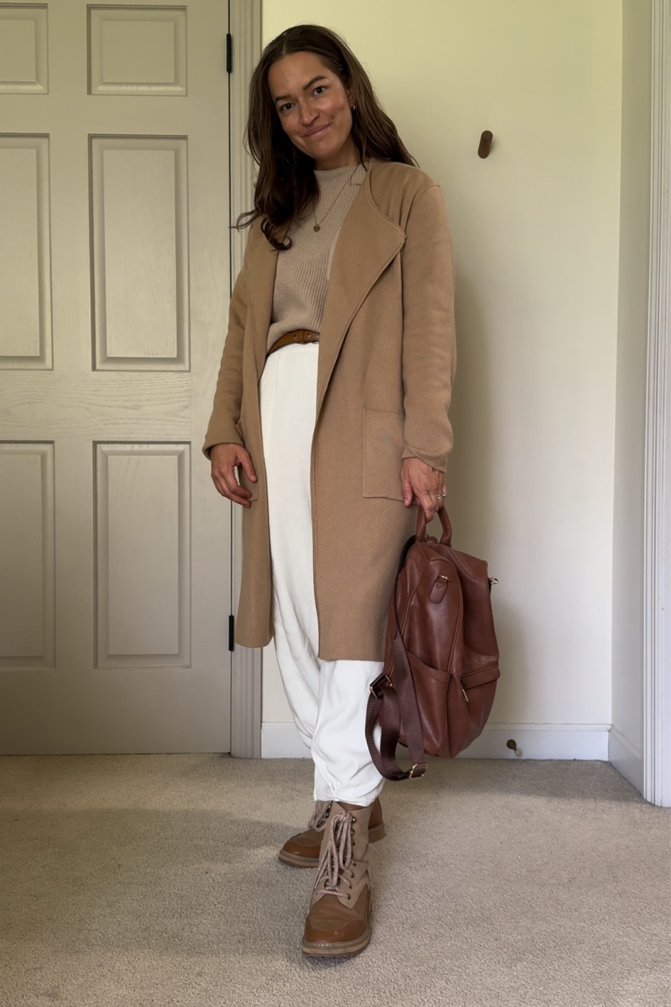 2 piece set from Amazon. Easy mix and match pieces. Neutral style. Wearing a medium in everything although would size down to small in cardigan next time. 

#LTKfindsunder50 #LTKstyletip #LTKxPrime