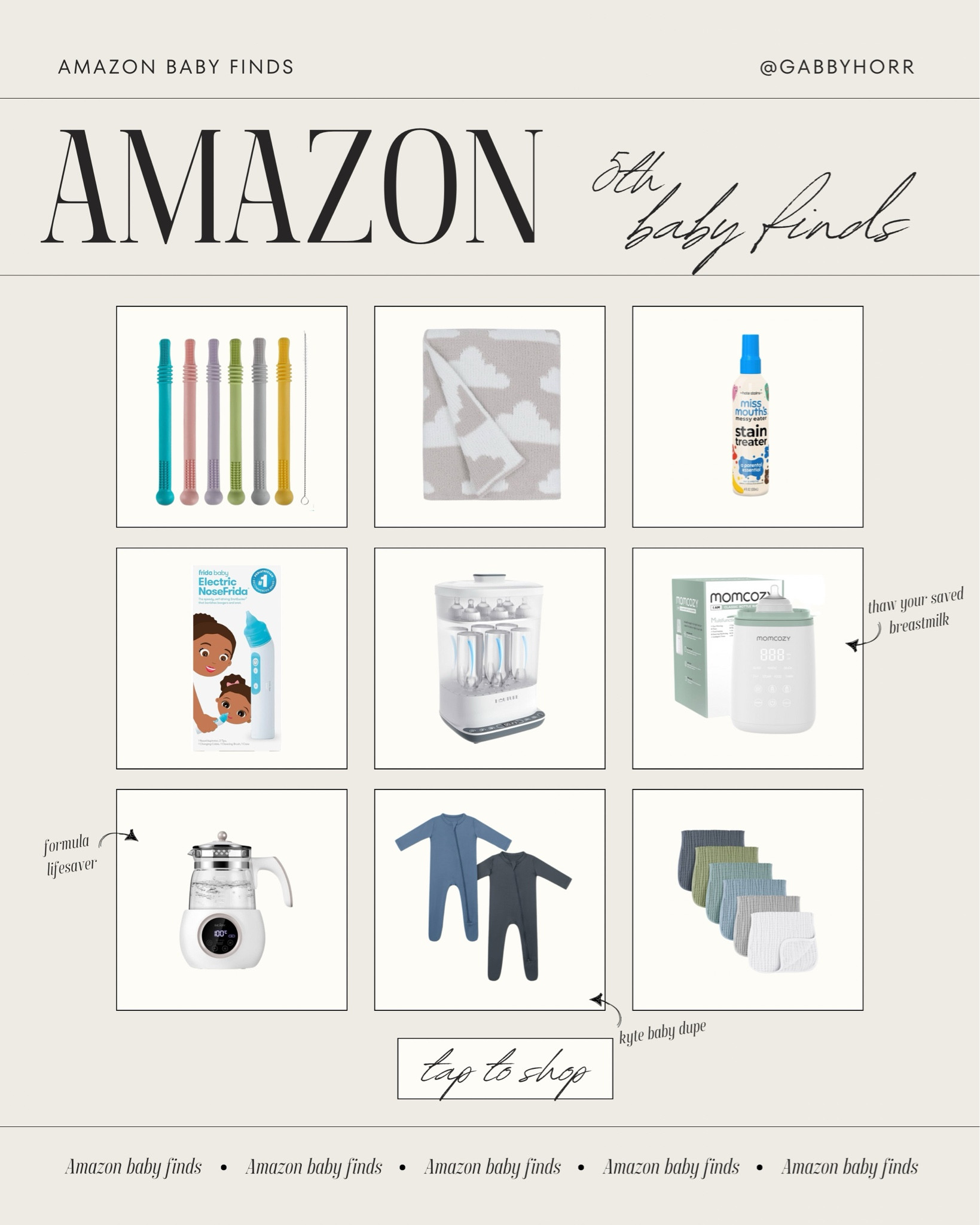 5th baby Amazon finds! Items for the sake of convenience to save time and energy as well as a couple cute stuff thrown in 😉. I’ve had experience in formula and breastfeeding so I included my fave items for both to save time when your baby is crying at 3am!

#LTKBaby #LTKBump #LTKKids