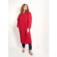 Courreges Red Wool Coat | Etsy (US)