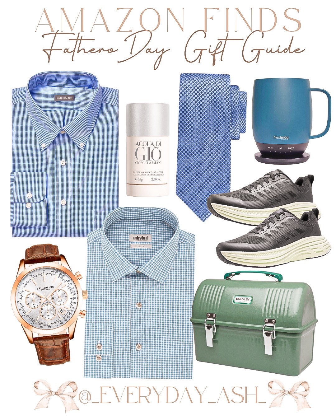 Amazon - Father’s Day gift guide 🫶🏻

Men’s work shirt, deodorant, men’s watch, men’s lunch box, men’s sneakers, coffee warming mug 

#LTKSummerEdit #LTKGiftGuide #LTKMens
