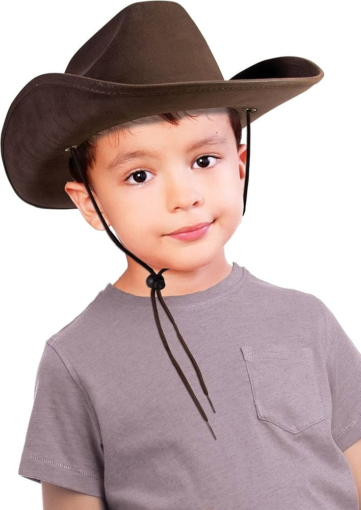 Forum Novelties Child's Suede Cowboy Hat, Brown | Amazon (US)