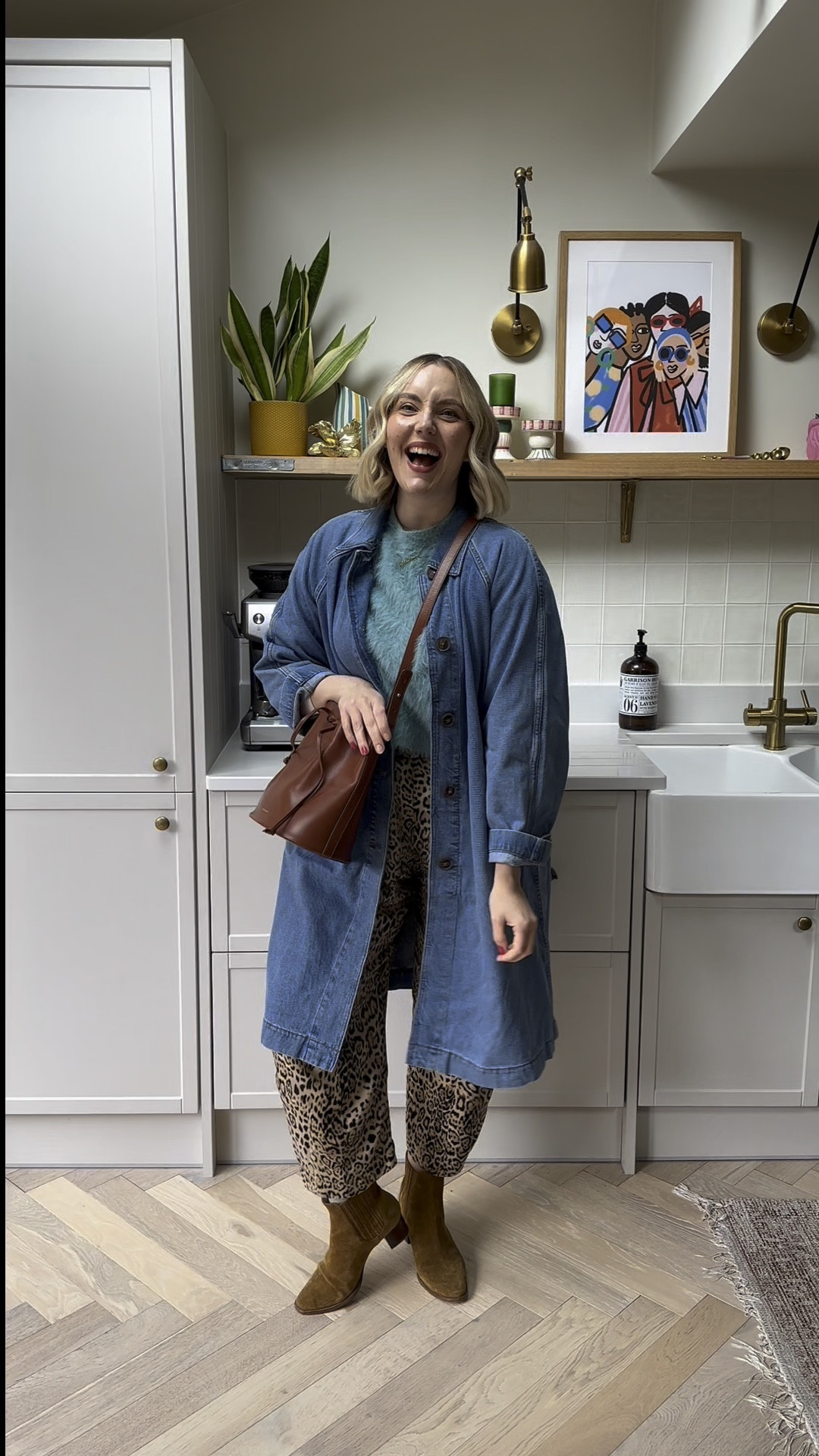 The most versatile piece in my wardrobe, a denim jacket!!!
Sezane boots
Beyond Nine trousers (size XS)
H&M Knit via Vinted (size medium)
White Stuff Jacket (size 14 for an oversized fit)
Sezane bag

#LTKwinter #LTKmidsize #LTKuk