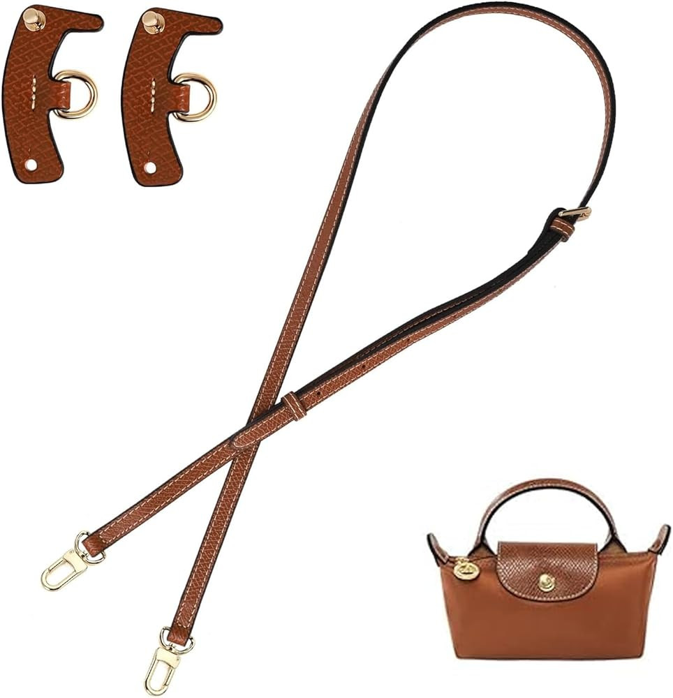 Hap Tim Leather Purse Straps, Adjustable Replacement Crossbody Shoulder for Handbag, Mini Bag, Cr... | Amazon (US)