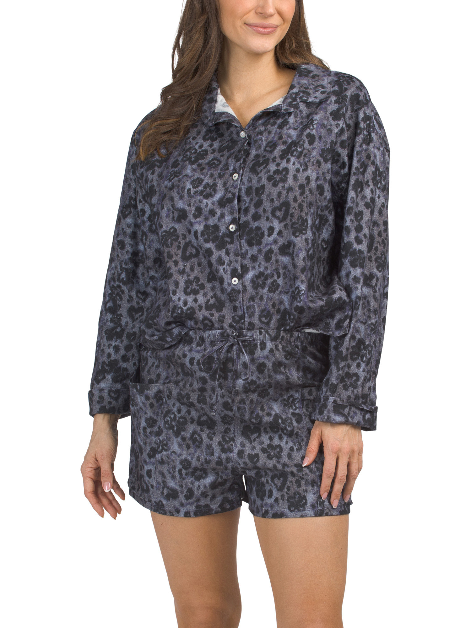 Early Morning Sleep Top And Shorts Pajama Set | Family Pajamas | Marshalls | Marshalls