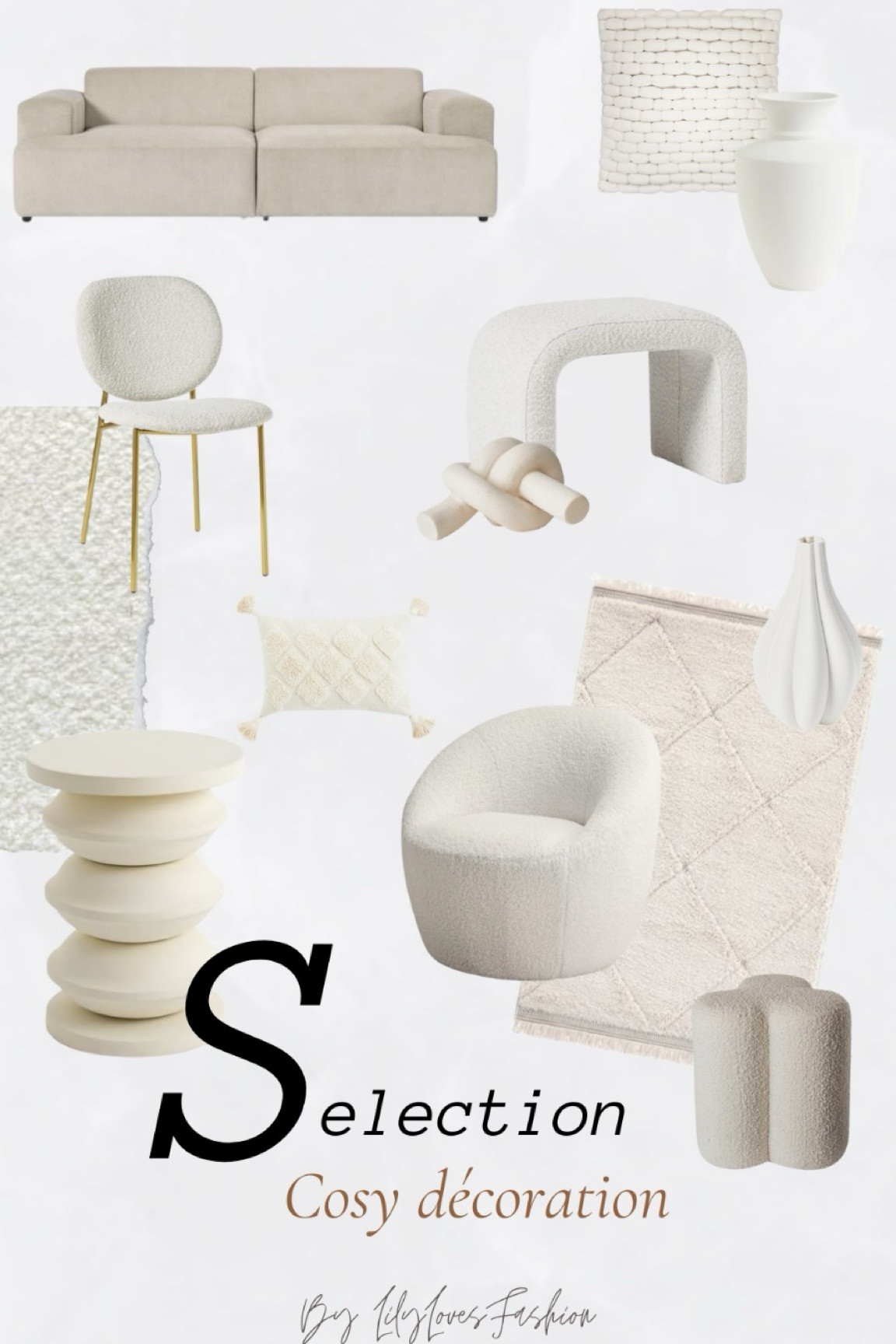 Sélection cosy décoration 